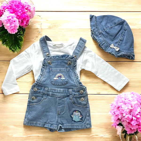 Completo
Maglia girocollo
Salopette - YC3179