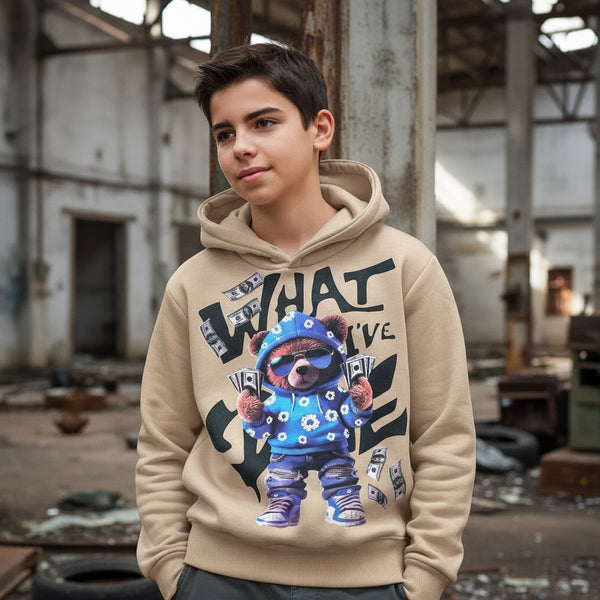 Felpa con teddy - M8034