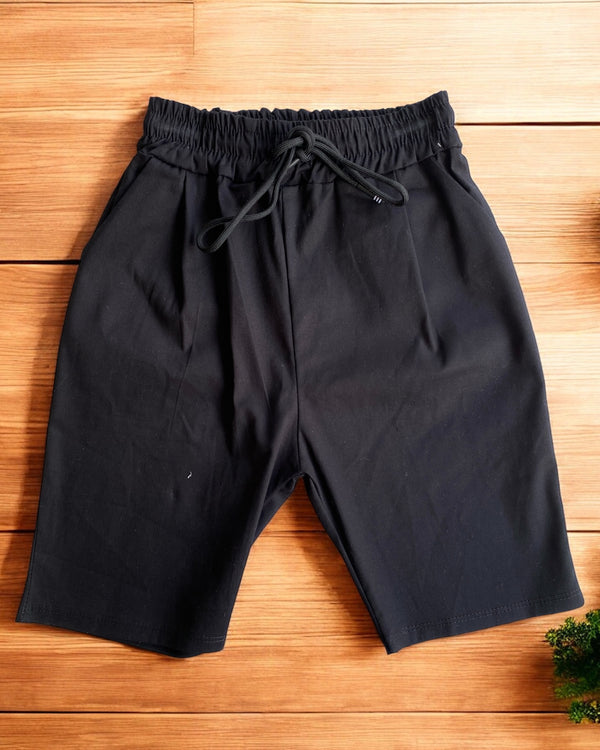 Pantalone corto in tessuto - 122