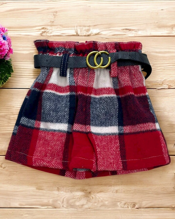 Shorts con cintura in vita - 0072