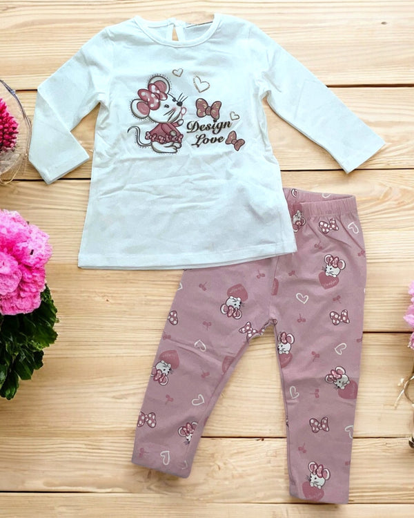 Completo 
Max maglia 
Leggings con stampa - XNA-9337