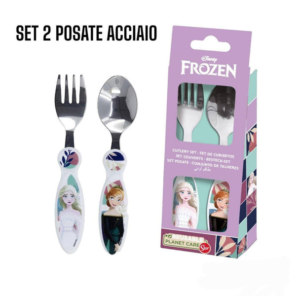 Set posate in acciaio Frozen - 22/24 FROZEN