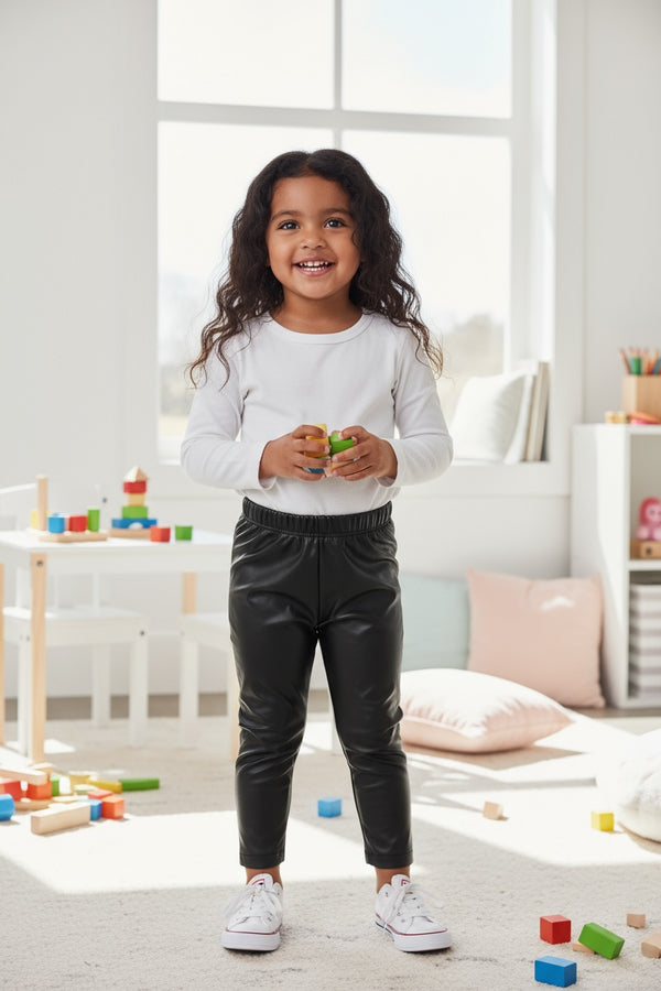 Leggings ecopelle - 3685