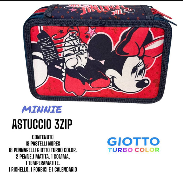 Astuccio 3zp - ASTUCCIO 3ZP MINNIE