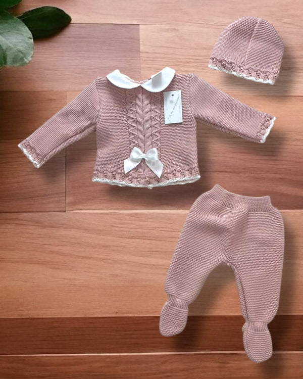 Coordinato in lana + cuffietta - 1562