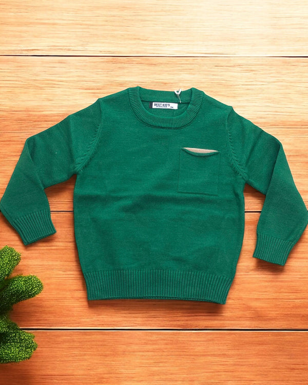 Maglioncino con finta tasca - NO9303