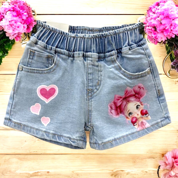 PANTALONCINO IN JEANS - N-7019