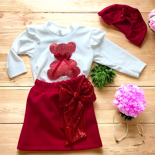 Completo
Maglia
Gonna 
Basco - 04119