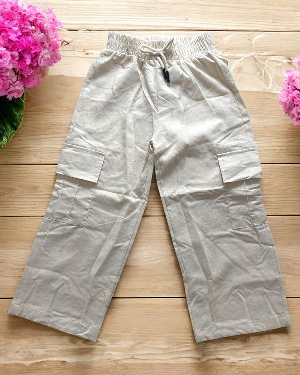 PANTALONE CON TASCHE IN TESSUTO MORBIDO - AF2490