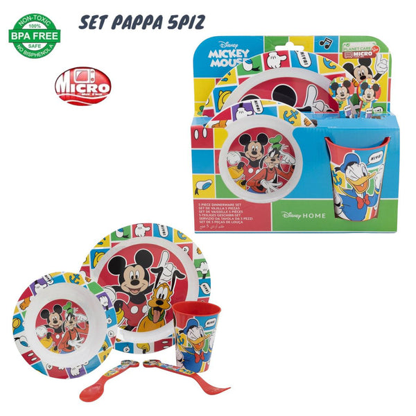 Set pappa topolino 3pz - ST74350 TOPOLINO