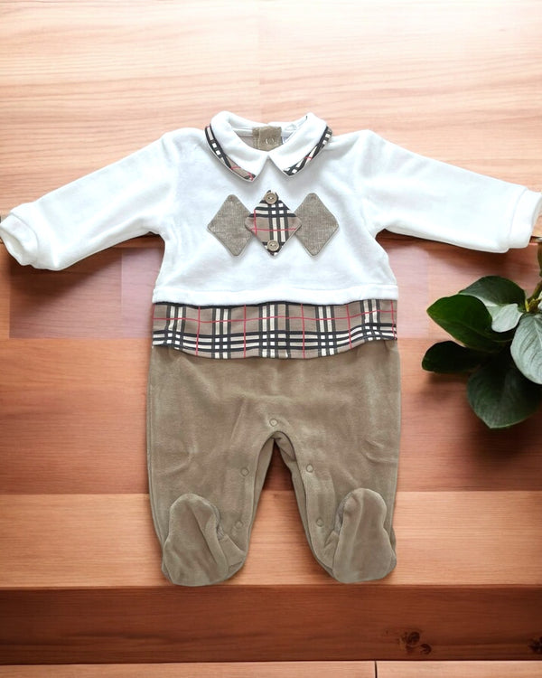 Tutina intera chic con rombi - TC24AF V1