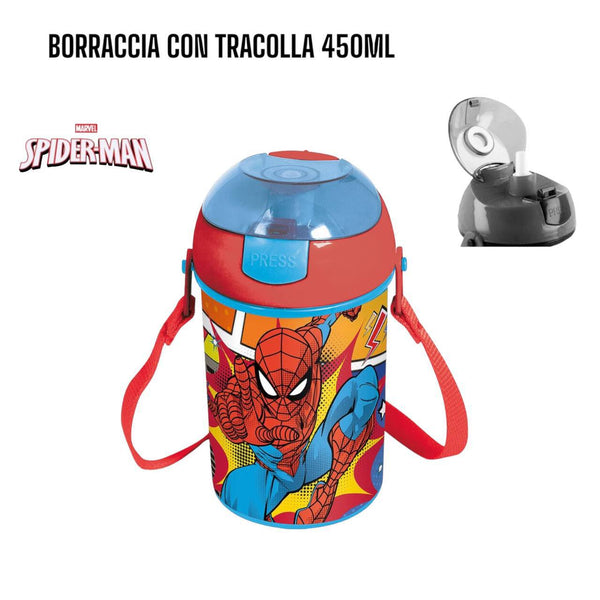Borraccia Spiderman 450ml - 463/24 SPIDER