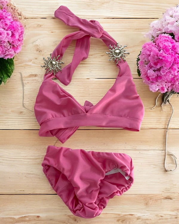 9681 - Costume 2 pz con Triangolino e Slip