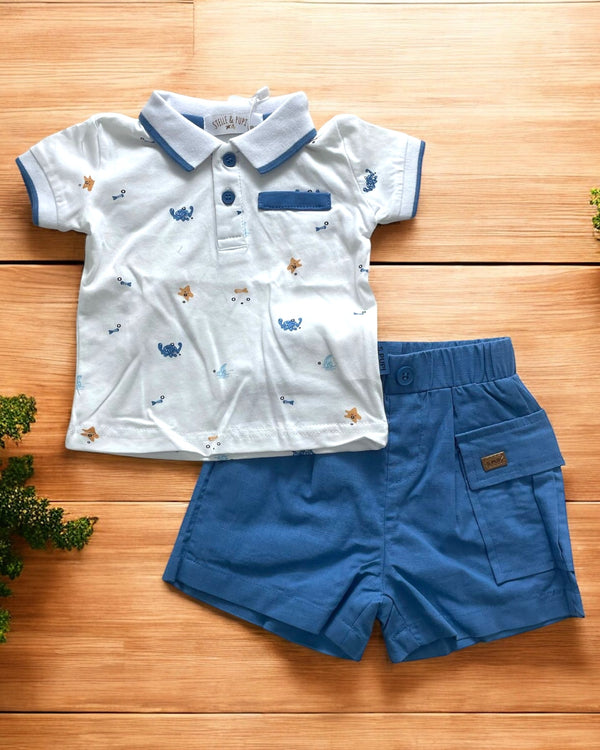 Completo
Polo + Pantalone corto - SBBO-358-P1
