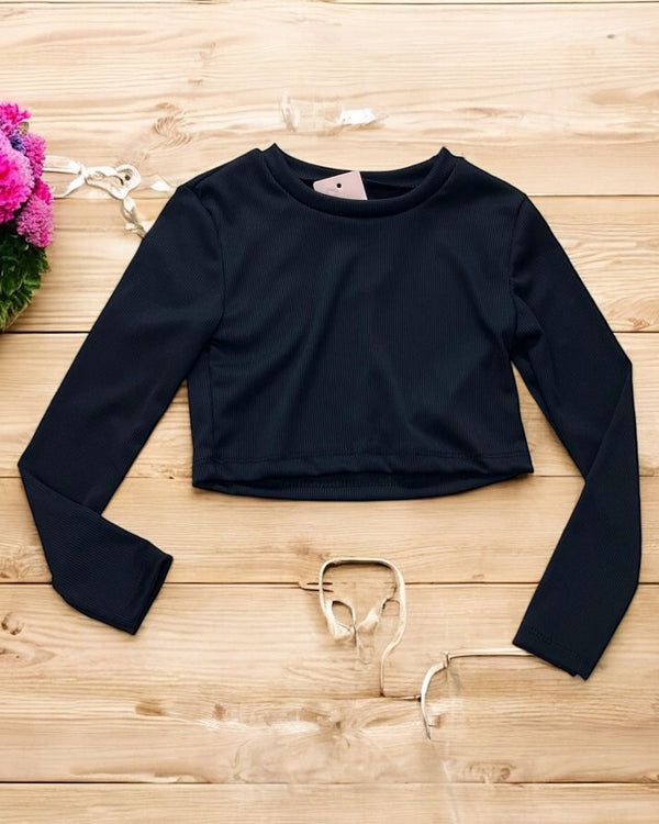 Maglia moda a costine - 25691