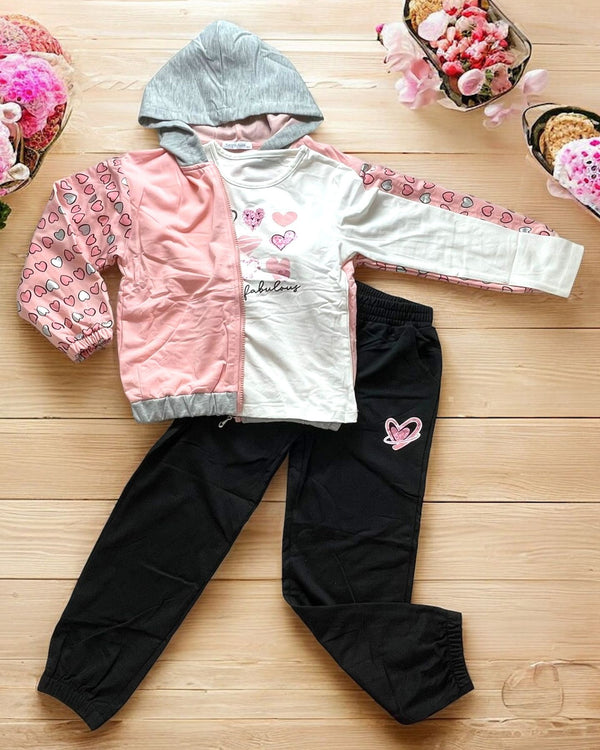 Tuta 3pz
Felpa
Maglia 
Pantalone - RY-977