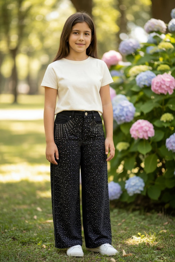 Jeans brillantinato - JF828