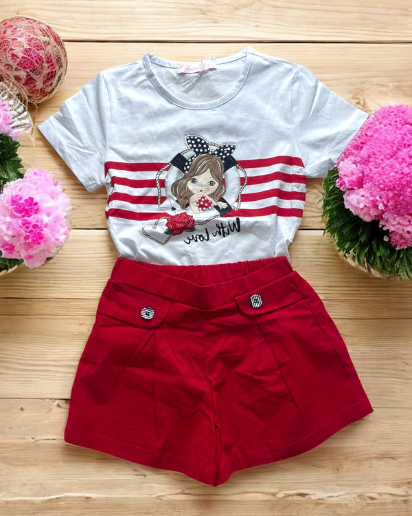Completo con pantaloncino - AF2541