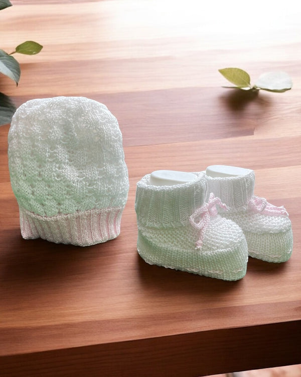 Set cappello + calzini in cotone - A110