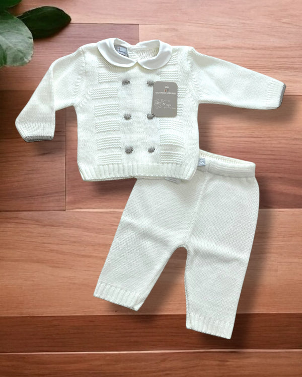 Completo nascita in lana - NG-2043 dis.3