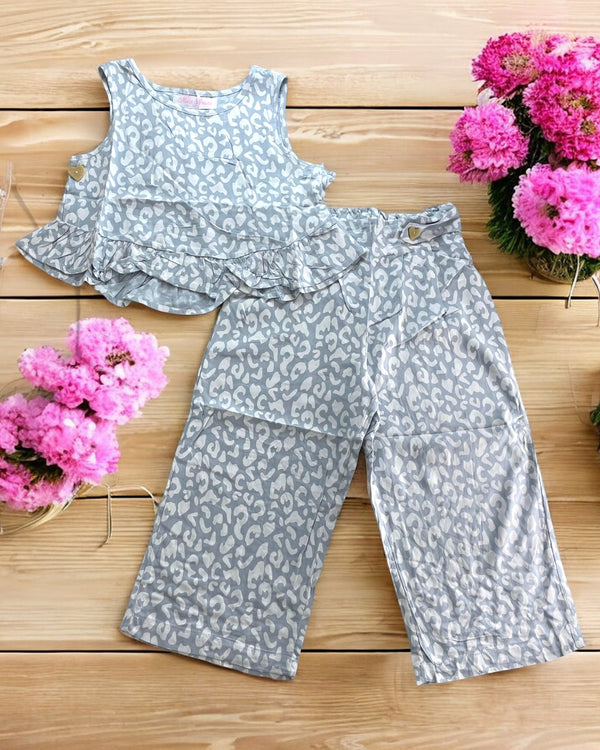 Completo con Pantalone Leopard - ZYF-032