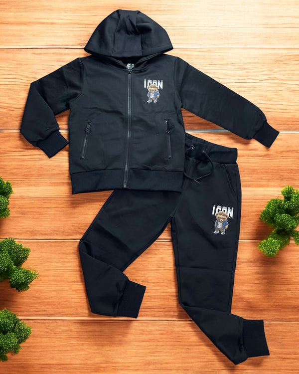 Tuta 2pz
Felpa con orsetto;
Pantalone - Boy-107