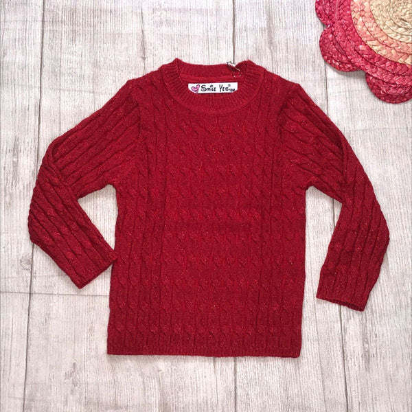 Maglioncino girocollo glitter - NA934