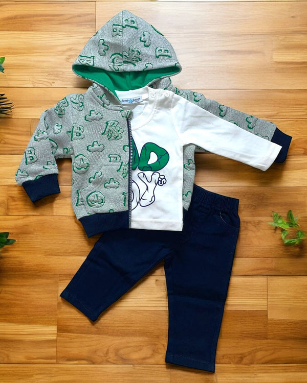 Completo
Felpa
Maglia girocollo
Pantalone in tessuto - SJ-835