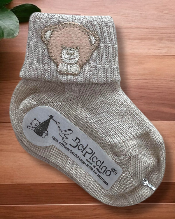 Calzino orsetto caldo cotone - 4355T/16