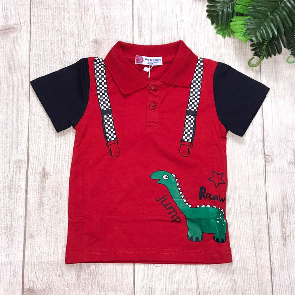 Maglia con dinosauro - W-01
