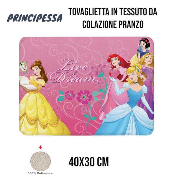 Tovaglietta tessuto principessa - TOVAGLIETTA PRINCIPESSA
