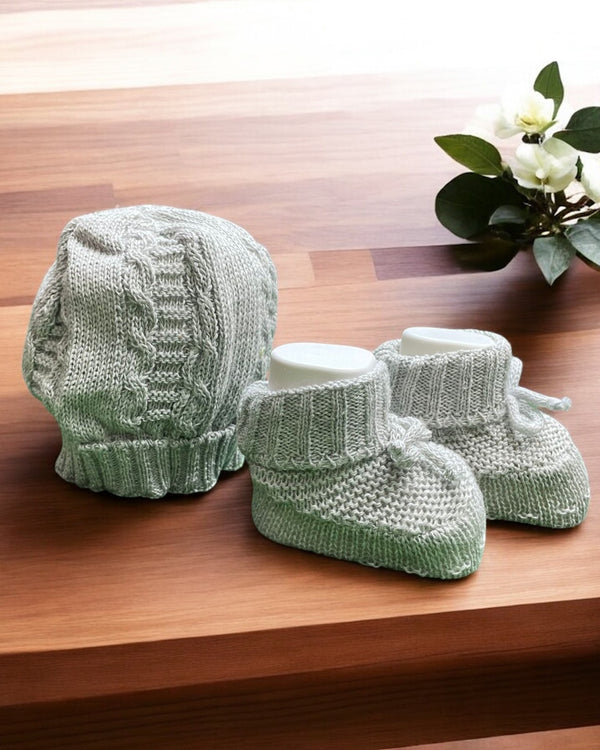 Set cappello + calzini in cotone - A103